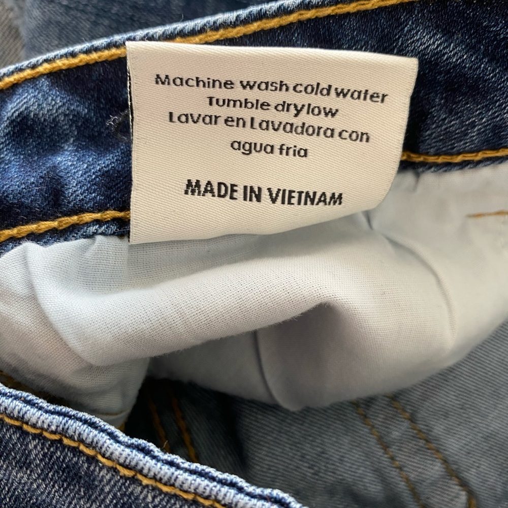 Denim low rise shorts by Sneak Peak, Size S๐ - Picture 8 of 10